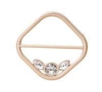 Waist Knotted Brooches Metal Hijab Scarf Ring Button Shirt T-shirt Fixed Buckle Accessories pour femmes filles accessoires décoratifs(Color 21)