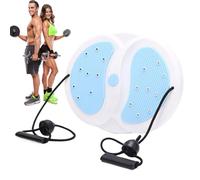 Waist Sculptor Machine Twisterr - Planche Twisterr pour les exercices avec le disque de torsion de la taille, sculpteur de la taille Twisterr avec cordon de serrage, massage de la des pieds
