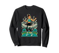Waist Spin Crew Danse Cerceau Rythme Flow Arts Sweatshirt