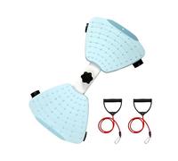 Waist Twist Board, Entraînement Twisting Trainer, Portable Non Slip Balance Disc & Resistance Bands, Core Exercise Gear for Gym Home Use, Core Strength, Balance and Routine