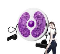 Waist Twist Fitness Disc, Twist Board with Resistance Bands, Core Exercise Twist Machine, Abdominal Training Twist Disc, Home Gym Waist Twist Board, Versatile Ab Twist Equipment
