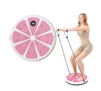 Waist Twister Board, disque d'entraînement pour abdominaux avec bandes de résistance - 32 cm 160 kg Planche d'équilibre pour minceur de la taille et fitness à domicile, femmes et hommes
