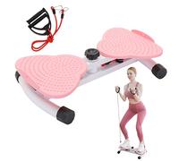 Waist Twister Board Machine à tordre Exercice Twist AB Training - Outil de fitness silencieux avec bandes de résistance en boucle, massage des pieds et entraînement de base pour perte de graisse du