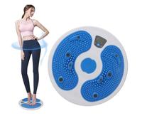 Waist Twister Board, toner abdominal électronique avec compteur numérique pour réduire la graisse du ventre, disque rotatif antidérapant avec massage des pieds - Équipement de fitness à domicile pour