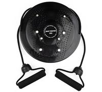 Waist Whisper Ab Twister - Disque de taille mince pour fitness, 24 x 24 x 3,6 cm, support de 99,8 kg, matériau plastique