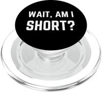 Wait, Am I Short? Petit ami amusant et petite personne PopSockets PopGrip pour MagSafe