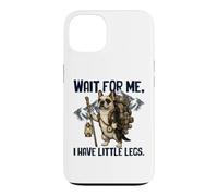 Wait for Me I Have Little Legs Bouledogue français Amusant Coque pour iPhone 13