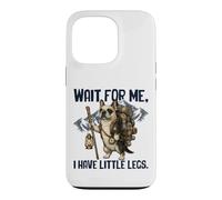 Wait for Me I Have Little Legs Bouledogue français Amusant Coque pour iPhone 13 Pro