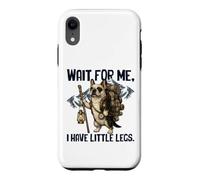 Wait for Me I Have Little Legs Bouledogue français Amusant Coque pour iPhone XR