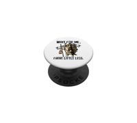 Wait for Me I Have Little Legs Bouledogue français Amusant PopSockets PopGrip Adhésif
