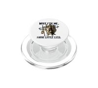 Wait for Me I Have Little Legs Bouledogue français Amusant PopSockets PopGrip pour MagSafe