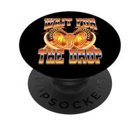 Wait for The Drop Roller Coaster Amusement Park années 90 PopSockets PopGrip Adhésif