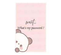 Wait what's my password: Password book, perfect for self use , perfect for gifting, office use
