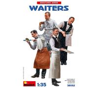 Waiters Miniatures Series 1:3 5 Figurine Plastique Model Kit Miniart
