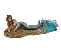 Waiting by Selina Fenech Mermaid Laying on The Beach Statue