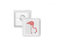 Waiting Flamingo Pattern Clavier PBT pour clavier mécanique Blanc OEM Sans Marquage R1 multicolore