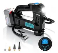 Waitley Compresseur d’air sans fil pour Bosch Professional 18V, 10,34 bar