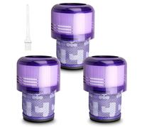 Waitley Filtre pour Dyson V11/V15, 3 Pièces HEPA Lavables | Pour Dyson V11/V15 Animal, Absolute, Extra, Pro, Torque Drive et Detect; 3 filtres lavables, remplace 970013-02/970013-03
