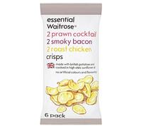 Waitrose Assorted Savoury Crisps Essential 6 x 25g