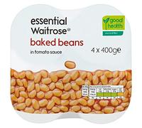 Waitrose Baked Beans in Tomato Sauce Essential 4 x 400g