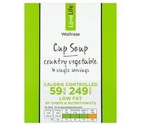 Waitrose Country Vegetable Cup Soup 4 x 16.5g