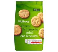 Waitrose Mini Biscuits d'avoine 125 g
