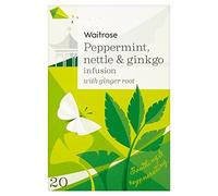 Waitrose Peppermint, Nettle & Gingko Infusion Tea Bags 20 Love Life 30g