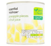 Waitrose Pineapple Pieces in Fruit Juice Essential 425g