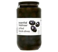 Waitrose Pitted Black Olives 0.45kg