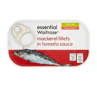 Waitrose/Princes Mackerel Fillets in Tomato Sauce essential 125g