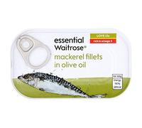 Waitrose/Princes Mackerel in Olive Oil essential 125g
