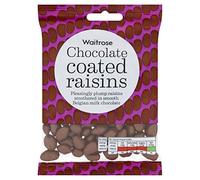 Waitrose Raisins secs au chocolat au lait belge 150g
