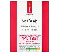Waitrose Soupe Poulet et Nouilles 4 x 13g