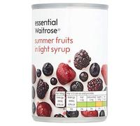 Waitrose Summer Fruits in Syrup Essential 290g