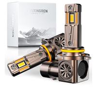 WAIXINGREN Ampoule 9012 LED 32000LM, 100W 6500K Ampoule LED 9012, 1:1 Halogène Mini Taille, 70000+ Heures De Vie, Plug and Play, 2 Pièces (9012/HIR2)
