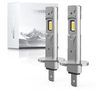 WAIXINGREN Ampoule H1 Led Ventilé, 18000LM 60W, 6500K Blanc Froid