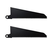 WAIZHIUA Lames de scie sabre pour bois pour coupes rapides - Pour bois grossier, planches, branches, plastique, tube en métal - Compatible avec les scies Black and Decker Piranha Scorpion