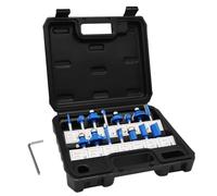 WAIZHIUA Lot de 15 fraises à défoncer avec tige de 6,35 mm en carbure de tungstène avec boîte pour travaux manuels et bricolage