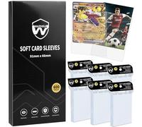 WAIZHIUA Lot de 600 pochettes pour cartes - 66 x 91 mm, taille standard, chargeurs par le haut pour MTG, cartes de sport, sans acide, sans PVC, imperméables et protection ultra-transparente