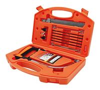 WAIZHIUA Scie à métaux, scie à métaux, multifonction, 13 en 1, cadre réglable, avec 6 lames en acier HSS pour métal, verre, carrelage, bois, plastique