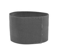 WAJJWI 10 brassards de Football, Couleur Unie, élastiques, avec Fermeture Auto-agrippante en Nylon, Badge Manche pour Football et Entraînement(Grey)