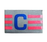 WAJJWI 10 brassards de Football élastiques et Ajustables avec Badge pour Football et Entraînement(Dark Grey)