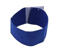 WAJJWI Brassard de Capitaine Football antidérapant, brassards d'équipe à visibilité réglable, Sport colorés for Les Sports collectifs en extérieur pour Football et Entraînement(Blue)