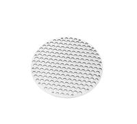 WAJJWI Filet de Barbecue Rond en Acier Inoxydable, Grille antiadhésive, for rôtir Le Bacon pour Poisson, Légumes(18CM)