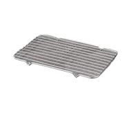 WAJJWI Grille de Refroidissement en Acier Inoxydable, Support à pâtisserie antiadhésif, Plaque Cuisson for Four, Macarons, Pain, Biscuits, Barbecue, Grille pour Poisson, Légumes(26x16x1.5cm)