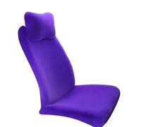WAJJWI Housse de siège Voiture Universelle d'hiver, Coussin en Fausse Fourrure épaisse, Cape Automobile Peluche, Housses Souples de Siege Voiture Universelle(1front Seat Purple)
