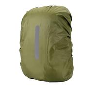 WAJJWI Lot de 2 Housses Sac à Dos imperméables for la sécurité en extérieur, avec Capuchon imperméable et Protection Contre Pluie pour Randonnée, Escalade(Black,L(45-55L))