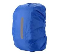 WAJJWI Lot de 2 Housses Sac à Dos imperméables for la sécurité en extérieur, avec Capuchon imperméable et Protection Contre Pluie pour Randonnée, Escalade(Red,XS(8-17L))