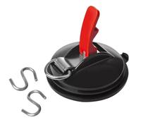 WAJJWI Lot de 4 ventouses puissantes for Toit Voiture, Porte-Bagages élargi pour Famille, Camping(Black)