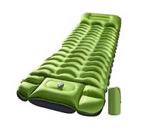WAJJWI Matelas de Camping Gonflable épais 10 cm avec Oreiller intégré et Pompe, idéal for Les Voyages, la randonnée l'escalade pour Le Camping en Plein Air